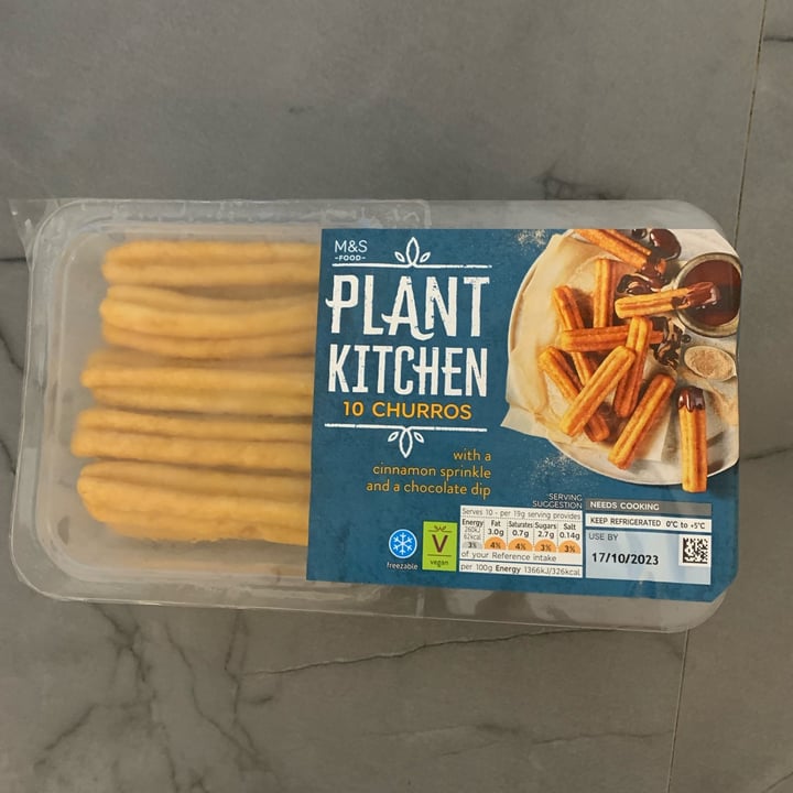 photo of Plant Kitchen (M&S) Churros shared by @bolpar12 on  15 Oct 2023 - review