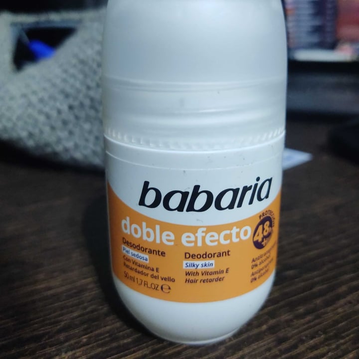 photo of Babaria Desodorante Doble Efecto shared by @carlabrion on  19 Mar 2024 - review