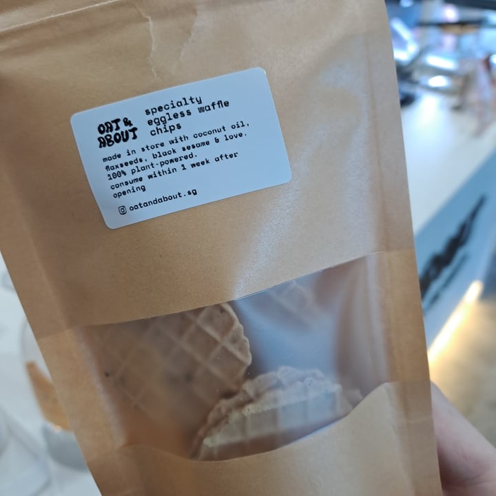 photo of Oat & About Specialty eggless waffle chips shared by @leafy on  25 Nov 2024 - review