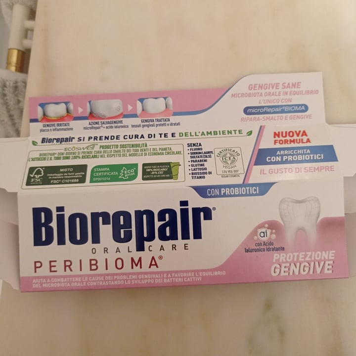 photo of Biorepair Peribioma protezione gengive shared by @daniveg on  08 Mar 2024 - review
