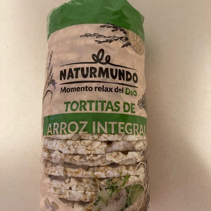 photo of Naturmundo Tortitas de arroz integral shared by @martitavegan on  19 Aug 2023 - review