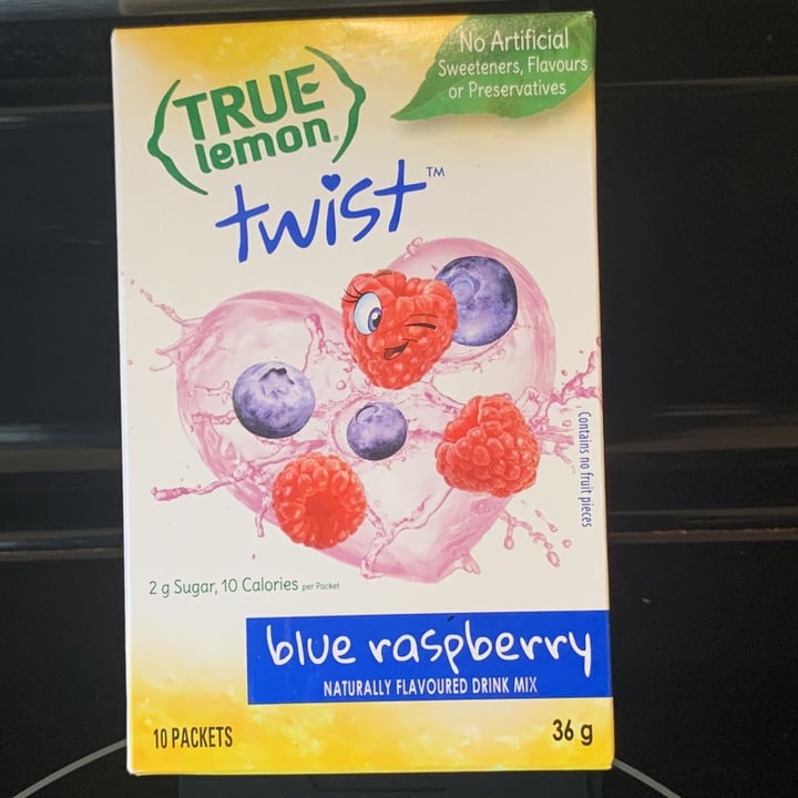 photo of True Lemon blue raspberry shared by @nbacha on  21 Oct 2023 - review