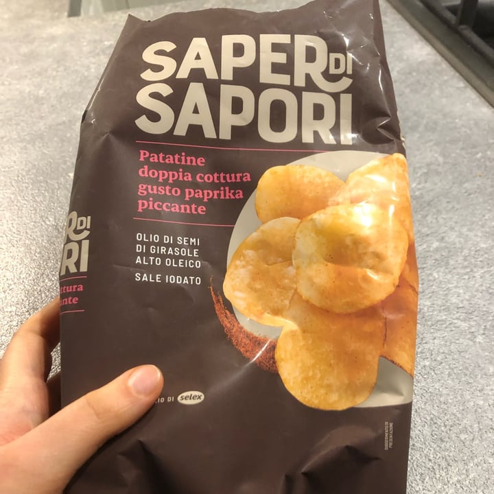 photo of Saper di Sapori  Patatine doppia cottura gusto paprika piccante shared by @giusimorra on  09 May 2024 - review