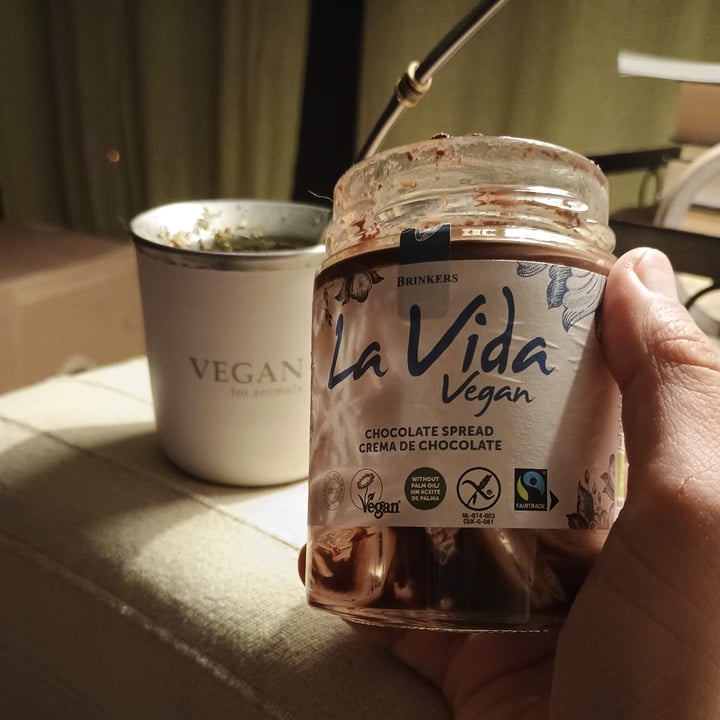 photo of La Vida Vegan Chocolate spread shared by @pollimiotti on  26 Apr 2024 - review