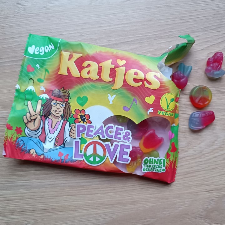 photo of Katjes PEACE & LOVE shared by @plantpowerpuffgirl on  26 Feb 2024 - review