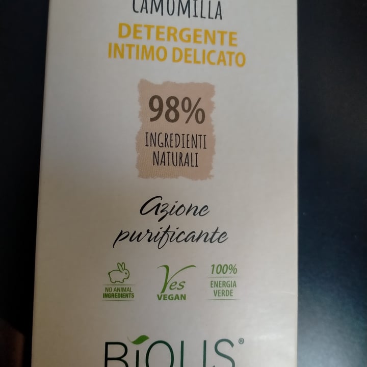 photo of Biolis Nature detergente intimo Camomilla shared by @clarita76 on  21 Mar 2024 - review