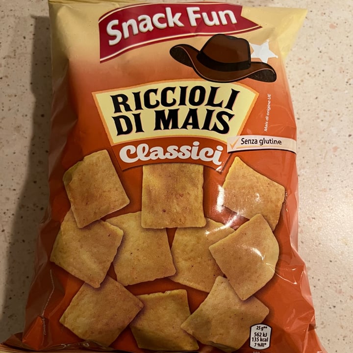 photo of Snack Fun riccioli di mais shared by @itsfrannie on  07 Dec 2023 - review
