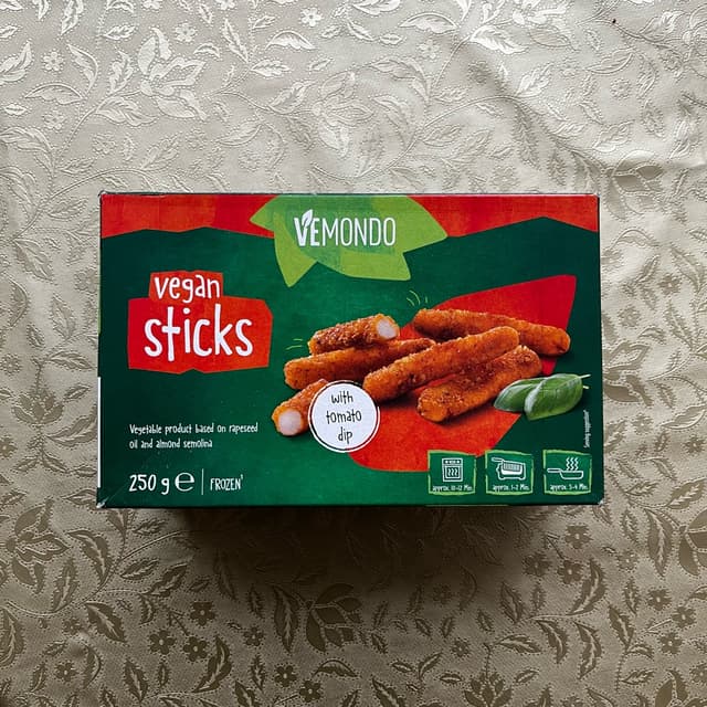 Vegan Sticks from Vemondo - Vegan Product Reviews & Ratings | abillion