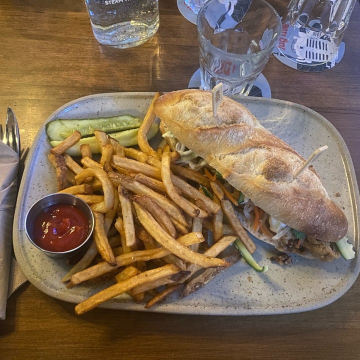 photo of Steam Whistle Biergarten & Tap Room Plant-based Banh Mi shared by @th-vegan on  21 Apr 2024 - review