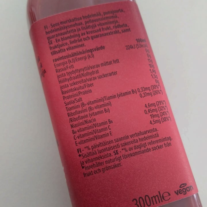 photo of Innocent Energise Super Smoothie shared by @from02miro on  29 Apr 2025 - review