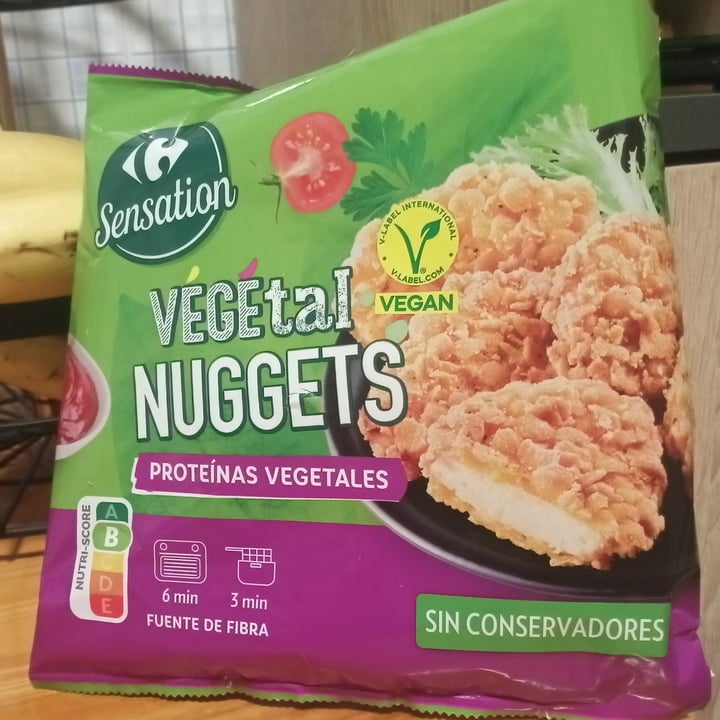 photo of Carrefour Sensation Vegetal Nuggets shared by @titoherbito on  27 Oct 2023 - review