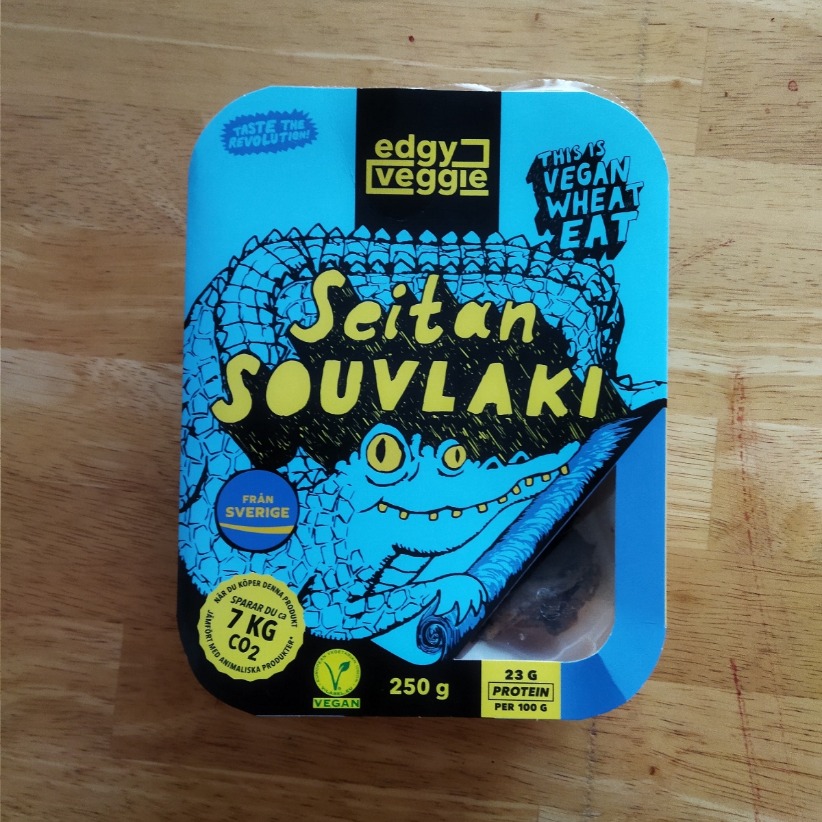 seitan souvlaki from edgy Veggie - Vegan Product Reviews & Ratings ...