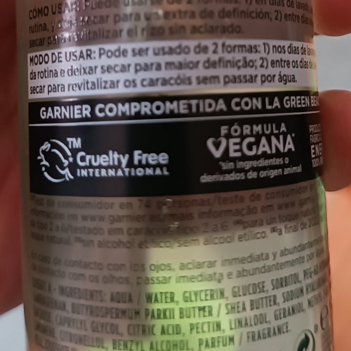 photo of Garnier Fructis Serum método rizos shared by @moniqueta on  09 Oct 2025 - review
