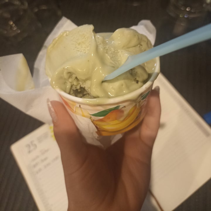 photo of Gelatomania di Concas Erika Gelato Vegano Al Pistacchio shared by @grifoneveganoferoce on  26 Jun 2024 - review