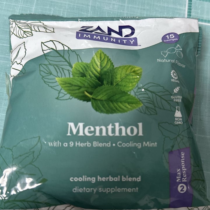 photo of Zand Menthol Herbalozenge shared by @echoo on  25 Apr 2024 - review