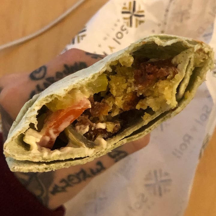 photo of Sol Y Roll Vegan Falafel XL shared by @ramseier on  23 Dec 2023 - review