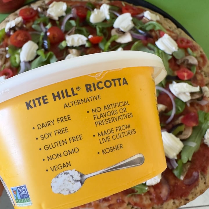 photo of Kite Hill Almond Milk Ricotta Alternative shared by @berryveganplanet on  01 Sep 2023 - review