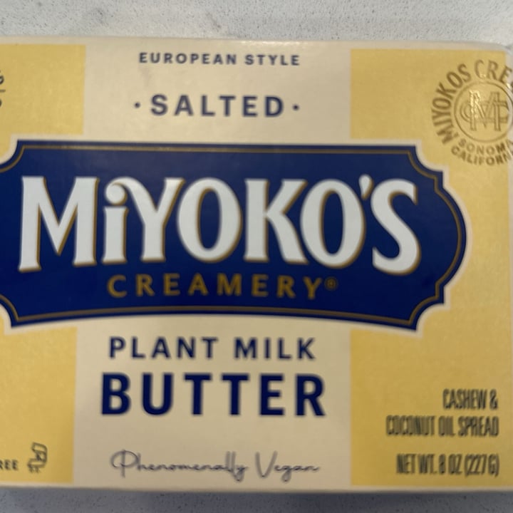 photo of Miyoko's Creamery European style cultured vegan butter shared by @babagadrewsh on  07 Mar 2024 - review