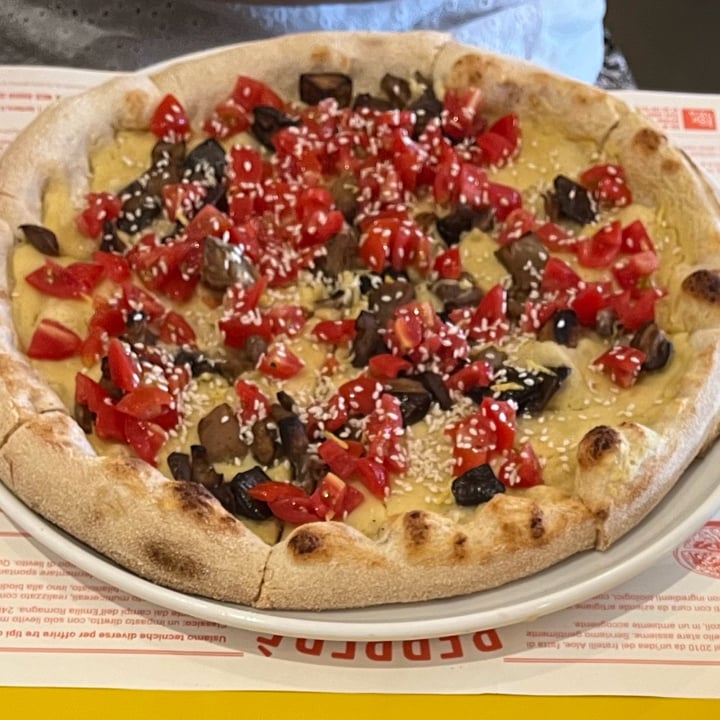 photo of Berberè Porta Romana Pizza Hummus shared by @chiaraverte on  05 Sep 2024 - review