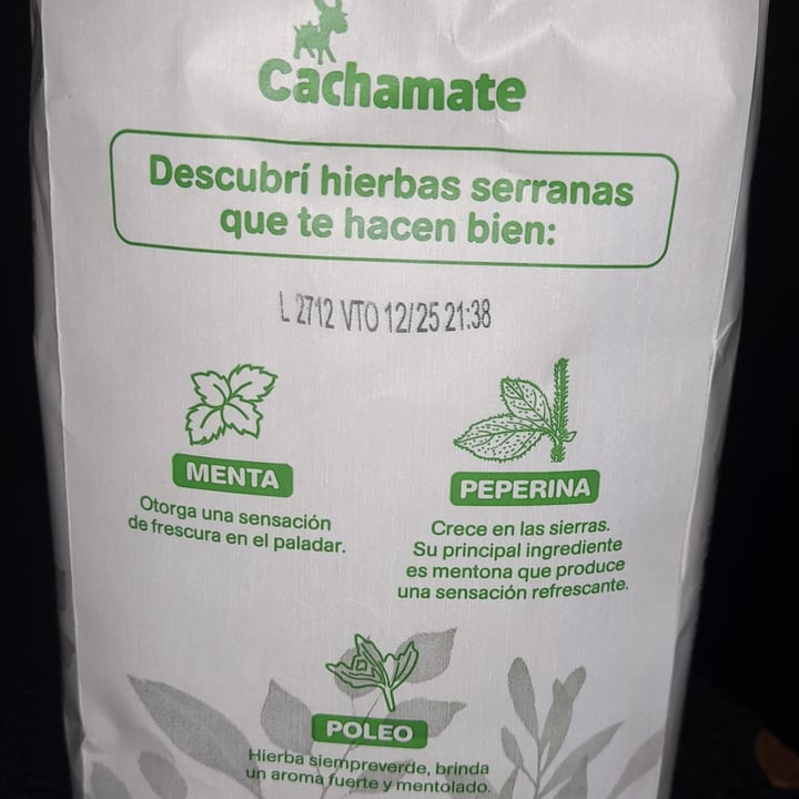 photo of Cachamate Yerba con hierbas serranas shared by @rochyalmendra on  27 Apr 2024 - review