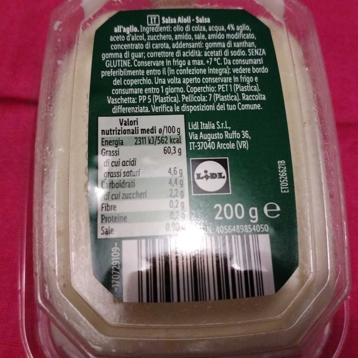 photo of Vemondo salsa aioli shared by @linda1983 on  25 Jan 2025 - review