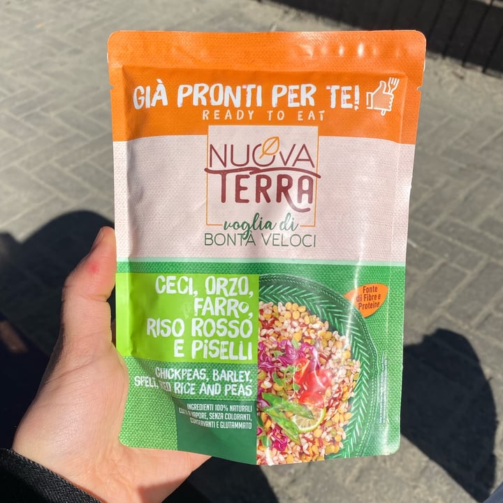 photo of Nuova Terra ceci, orzo, farro, riso rosso e piselli shared by @adadoglia on  03 Feb 2024 - review