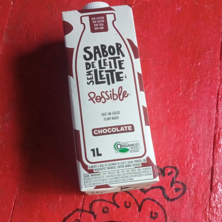 photo of Possible Sabor Chocolate Sem Leite shared by @shaktitati on  14 Feb 2025 - review