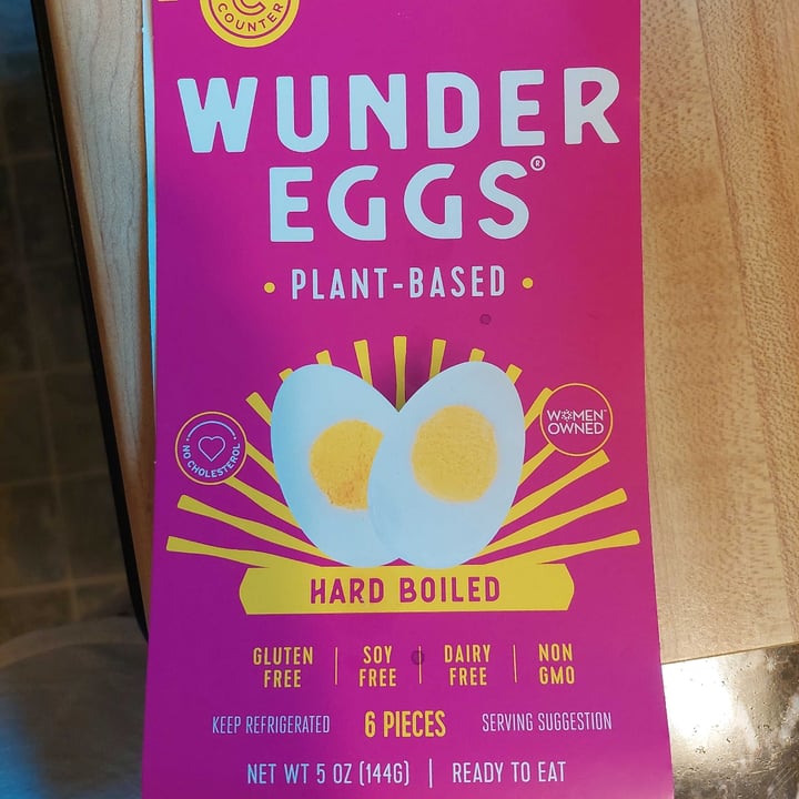 photo of Wunder egg Wunder Egg vegan hardboiled egg shared by @gypsydanger on  23 Sep 2023 - review