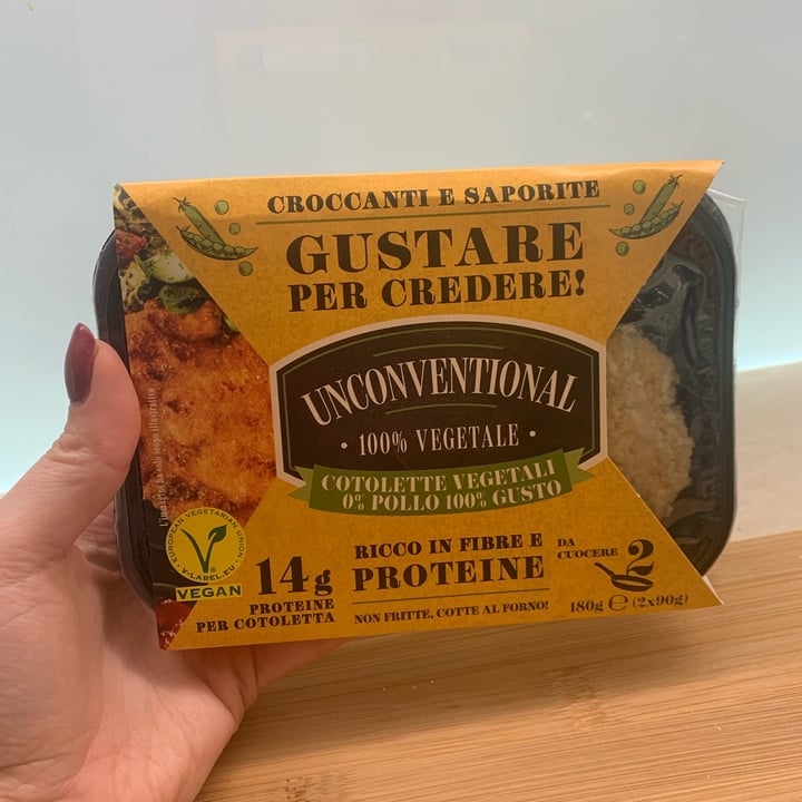 photo of Unconventional Cotolette Vegetali 0% Pollo 100% Gusto shared by @carola9 on  23 Oct 2023 - review