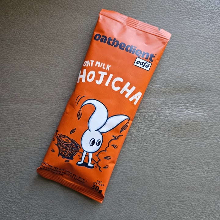 photo of Oatbedient oat milk hojicha shared by @meixin2603 on  02 Oct 2025 - review