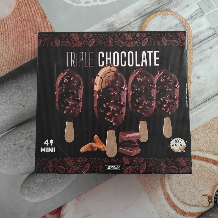 photo of Hacendado 4 Mini triple chocolate shared by @rubenus on  12 Sep 2025 - review