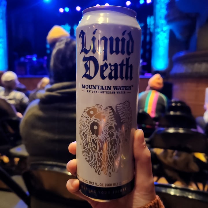 photo of Liquid death  Mountain Water shared by @rosieb33 on  27 Apr 2024 - review