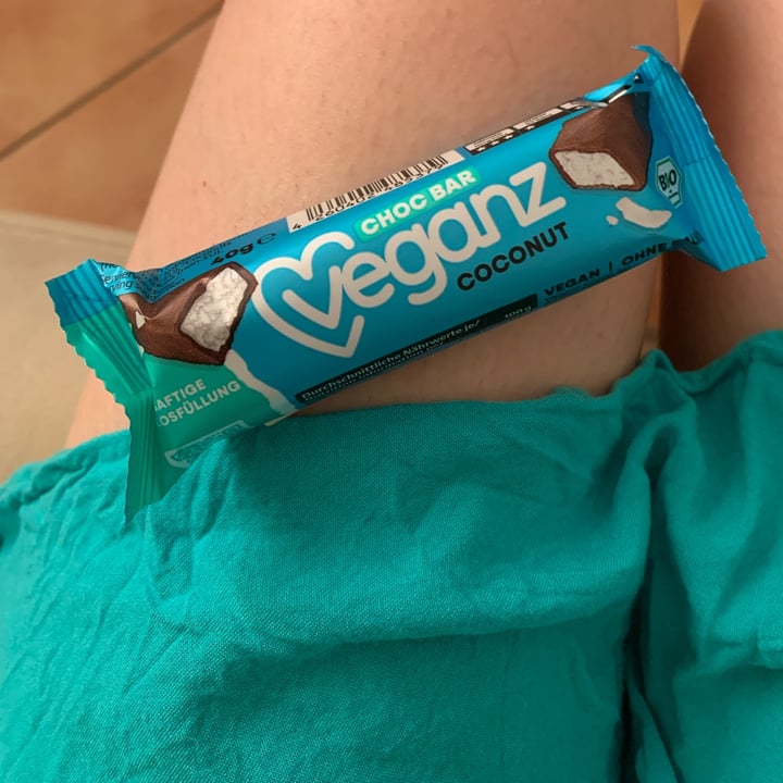 photo of Veganz Choc Bar Coconut shared by @aroleia on  28 Jul 2024 - review