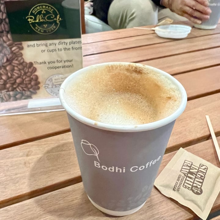 photo of Bodhi Village inc cafe latte with oatmilk shared by @manjugarg on  04 Apr 2024 - review