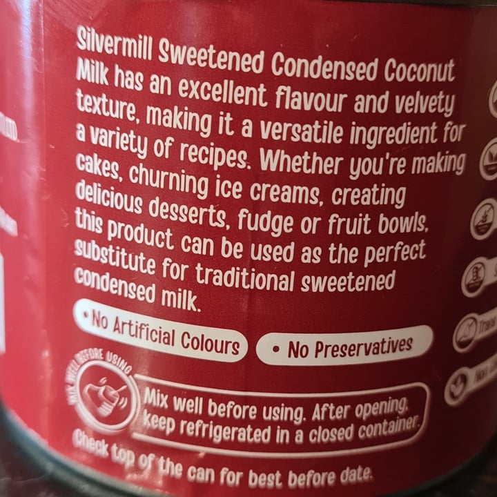 photo of Silvermill Sweetened Condensed Coconut Milk shared by @veronicagroen on  28 Apr 2024 - review