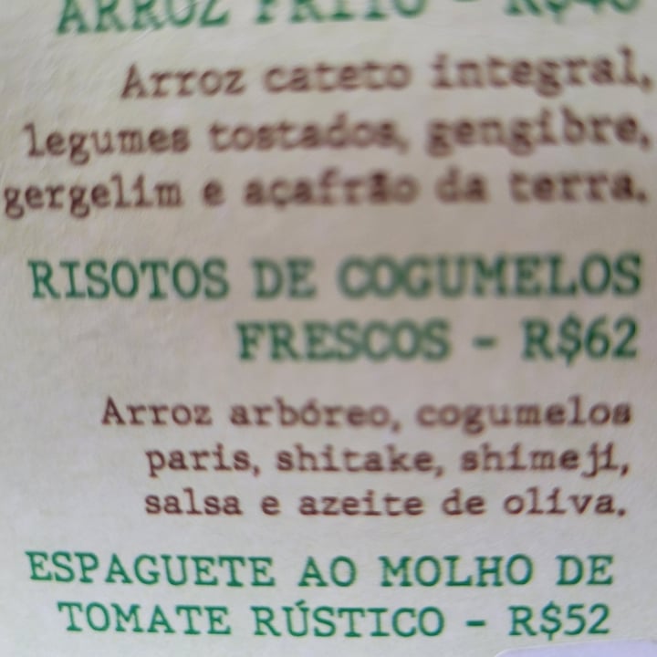 photo of Empório Canela risoto de cogumelos frescos shared by @dricamoniz on  05 Dec 2023 - review