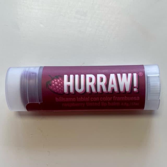 Raspberry Tinted Lip Balm from Hurraw! - Vegan Product Reviews ...