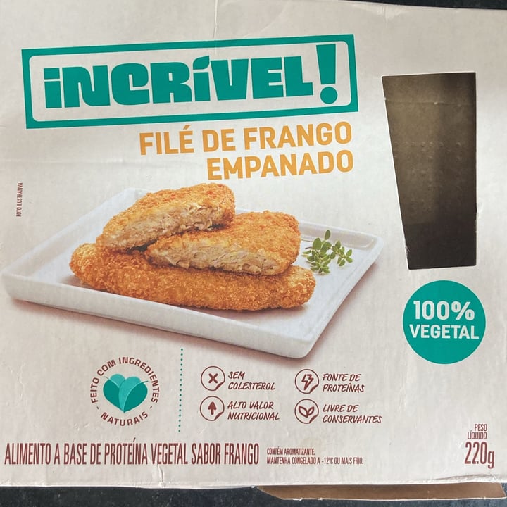 photo of Incrível - Seara File de frango empanado shared by @mariannamelob on  24 Apr 2024 - review