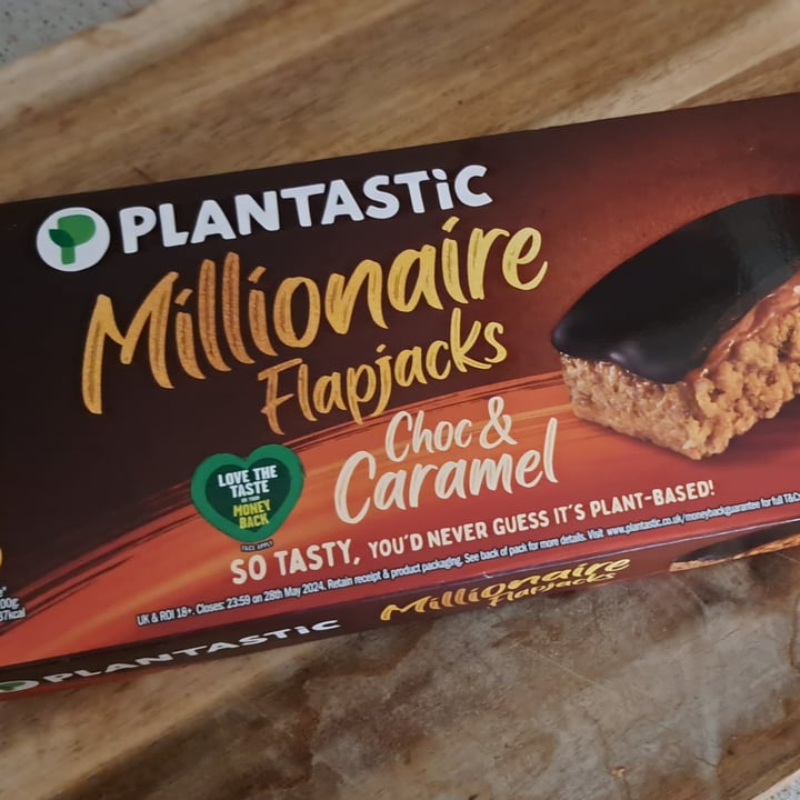 photo of Plantastic Millionaire Flapjacks shared by @trailrunningman on  06 Feb 2024 - review