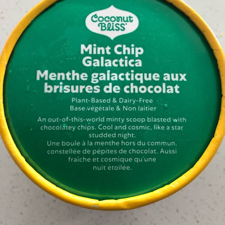 photo of Coconut Bliss Mint Chip Galactica shared by @sueprozak on  25 Apr 2024 - review