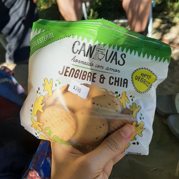 photo of Canvas Galletitas de Jengibre & Chia shared by @adiloretto on  14 Feb 2024 - review