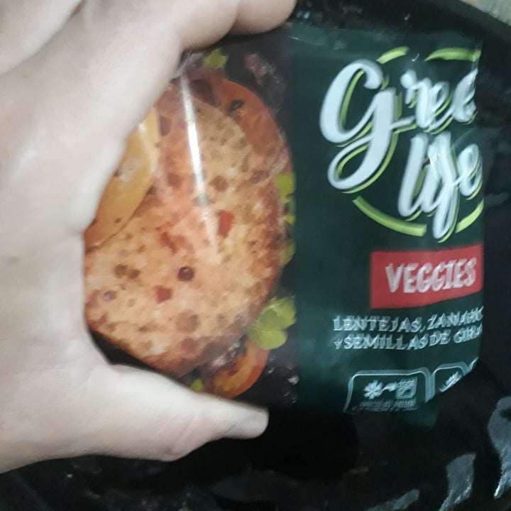 photo of Green Life hamburguesa de lentejas, zanahoria y semillas de girasol shared by @cocofaraon on  10 Nov 2023 - review