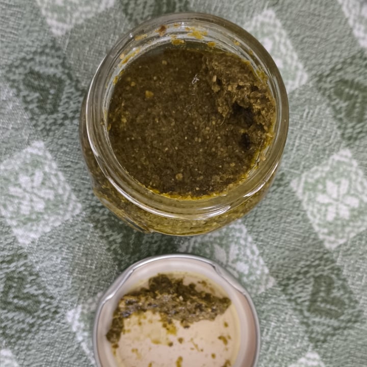 photo of I Sapori dell’Arca Pesto Vegano Con Basilico Genovese DOP E Aglio Di Vessalico shared by @fernandoveganboccia on  27 Jun 2025 - review