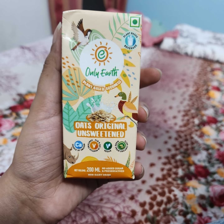 photo of Only Earth Oats Original Unsweetened shared by @vasundhara on  04 Nov 2023 - review