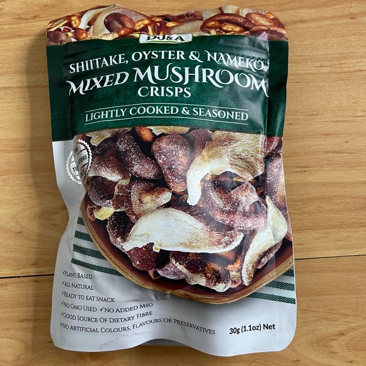 photo of DJ&A Mixed Mushroom Crisps shared by @paologemma on  27 Apr 2024 - review