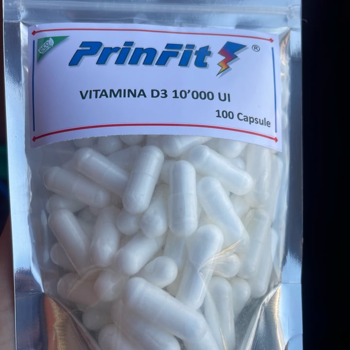 photo of Prinfit vitamina D3 10.000 UI in capsule shared by @vittolovestahini on  28 Aug 2025 - review