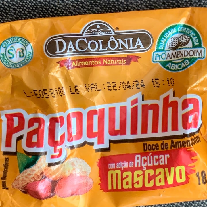 photo of DaColônia Pacoquinha Com Açúcar Mascavo shared by @vimauro on  16 Apr 2024 - review
