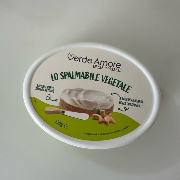 photo of Verde Amore Lo spalmabile vegetale shared by @scacy on  05 Nov 2024 - review