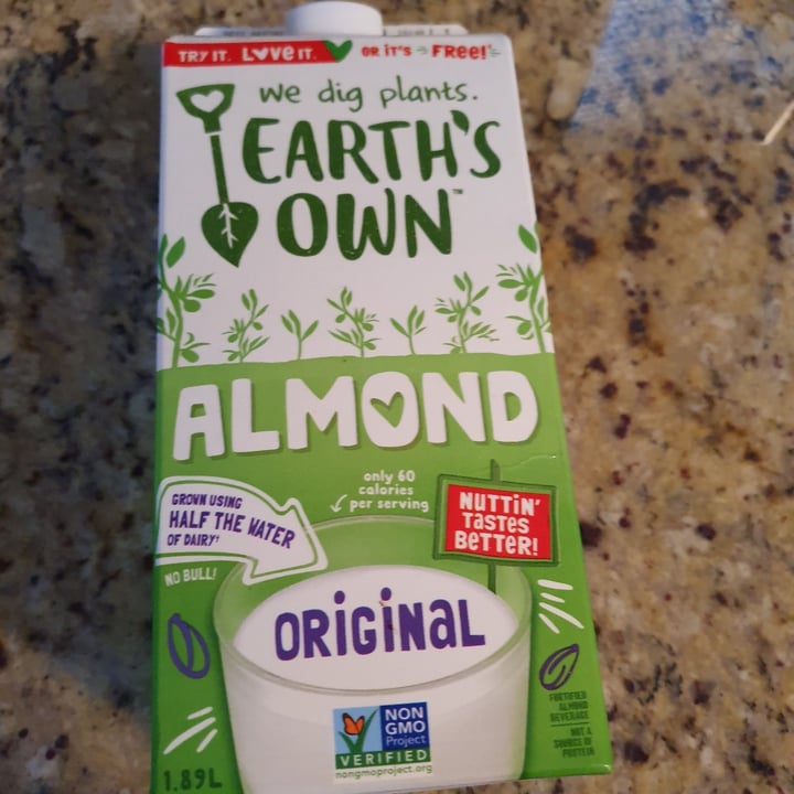 photo of Earth's Own Almond Original shared by @paniwilson on  05 May 2024 - review