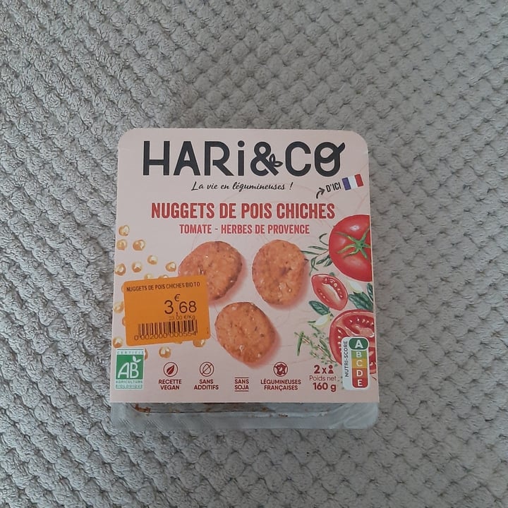 photo of Hari&Co Nuggets De Pois Chiches shared by @marte on  11 May 2024 - review